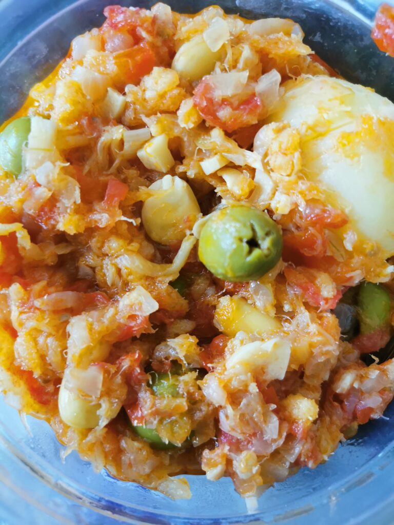 Bacalao a la vizcaína