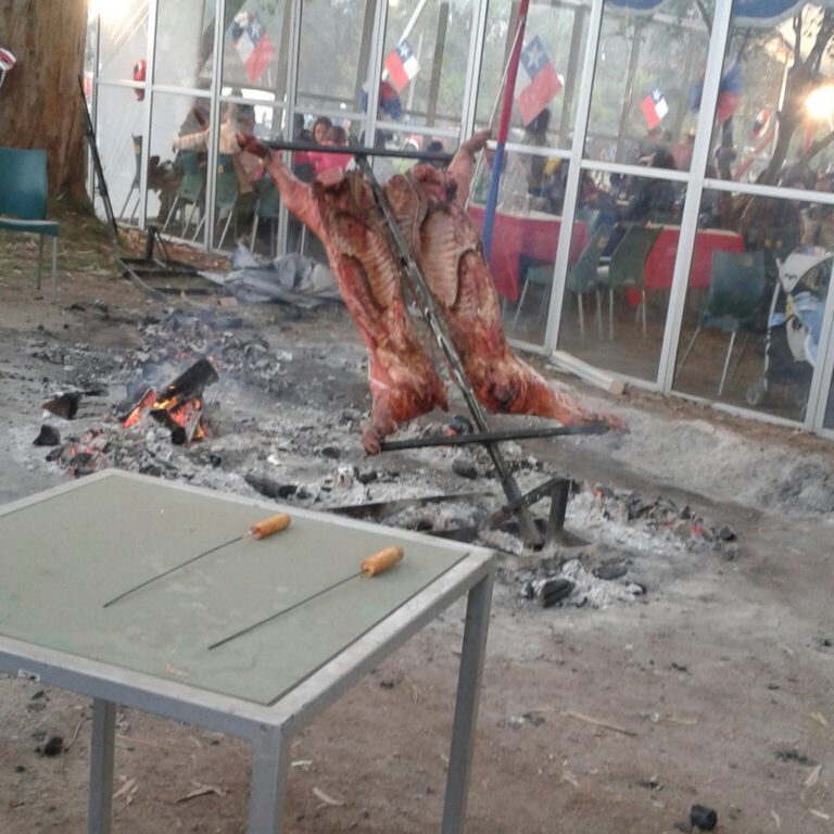 Cordero asado