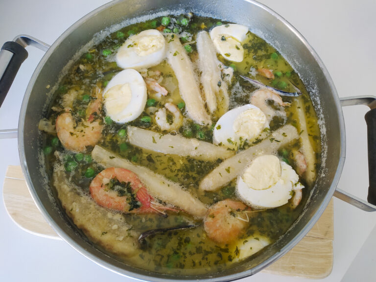 Merluza a la vasca