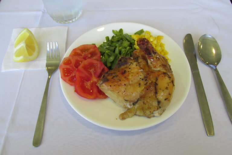 Pollo asado al horno