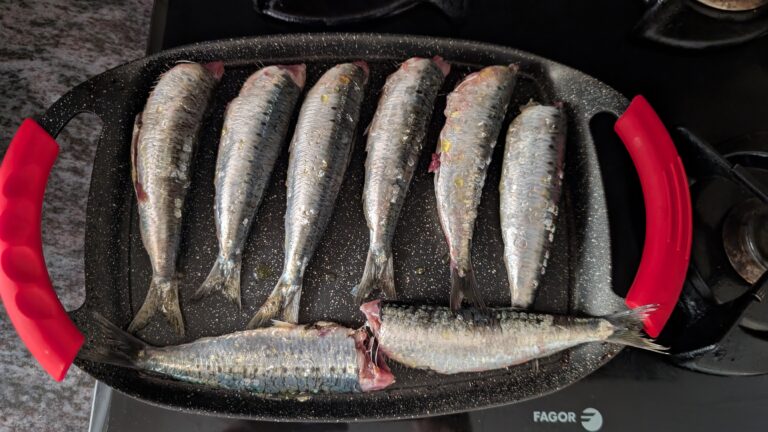 Sardinas al horno