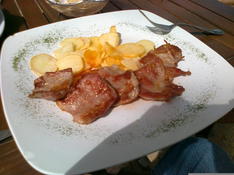 Secreto de cerdo a la plancha